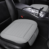 Perforated Leather Car Seat Cushion Breathable and Non-slip Car Seat Cover Suitable for All Seasons