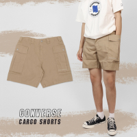 Converse 短褲 Cargo Shorts 卡其 男款 大口袋 工裝 斜紋布 10021530A04