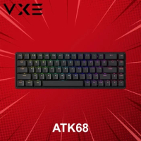 VXE ATK68 Magnetic Switch Gaming Keyboard SMART SPEED X Quick Trigger Aluminum Alloy Case Mechanical Keyboard Varolant