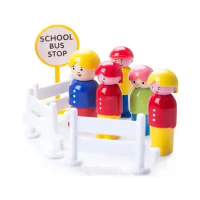 School Bus Set Viking Toys Jmb