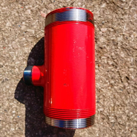 消防外絲三通DN65*25消防栓連接1寸卷盤球閥管道分水變徑轉換接頭