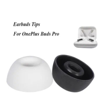 6PCS Earbuds Tips for OnePlus Buds Pro Earphone Eartips Earcaps Soft Silicone Ear Buds Tips Replacement Ear Caps Accessory
