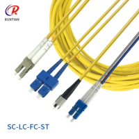4m 7m 10m Armoured Optical fiber cable for Docan Allwin Infiniti Flora printer SC FC LC optical data cable double core for hoson