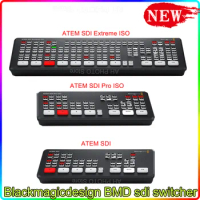 Blackmagic Design ATEM SDI ,ATEM SDI Pro ISO,ATEM SDI Extreme ISO Live Stream Switcher Multi-view and Recording New Features