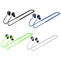 Silicone Wireless Headphone Neck Strap Soft Earbud String Cord Earbug Holder Cord for Sennheiser Momentum True Wireless 3