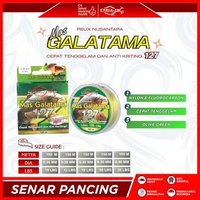 SENAR RELIX NUSANTARA MAS GALATAMA 127 | NYLON + FLUOROCARBON | 150 METER, Mas 127 PE 0.25 | 150M
