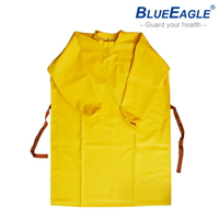 藍鷹牌 塑膠長袍 黃色PVC布 適合伙房/工廠/水電作業 R-66