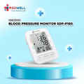 SOWELL Monitor Pengukur Tekanan Darah Otomatis SDP-P180 - LCD Digital, Memori 90 Data, Deteksi Detak Jantung Tidak Teratur - Putih