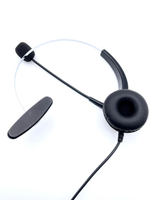 單耳話機耳麥  國洋話機麥克風TENTEL K311 客服電話耳機 總機電話耳機 客服耳機麥克風