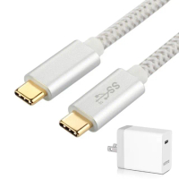 【KINYO】25W PD充電器+USB 3.1 Gen2 Type C 公對公 60W快速充電線