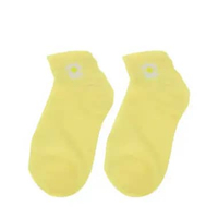 ONE-P282 Kaos Kaki Motif Bunga Aster / Kaos Kaki Ankle Sock Motif Bunga Daisy Cute / Kaus Kaki Girl