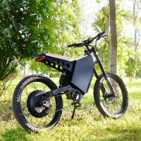 Fast Speed Large Power 15000W Full Suspension Electric Bike Mountain Dirt Bike E Bike