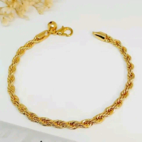 Gelang Xuping Tali Tambang Gelang Titanium Anti Luntur