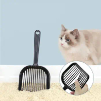Cat Litter Basin Dedicated Bentonite Cat Litter Shovel Practical Black Pet Supplies Easy To Clean Smooth Surface