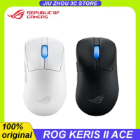 Asus Rog Keris II Ace Mouse Rog Moon Blade 2 Ace Aimpoint Pro 42k Sensor 8k 4k Return Rate Wired 2.4g Wireless Bluetooth Mouse