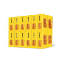 【簡約組合】優質抽取式衛生紙 100抽x100包/箱-黃