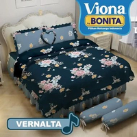 VIONA BY BONITA Bed Cover Set KING II Size Uk.180x200cm Tinggi 25 Vernalta