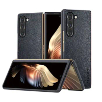Case for Samsung Galaxy Z Fold5 4 Fold 3 5G funda vintage leather coque phone cover for samsung galaxy z fold 5 case capa