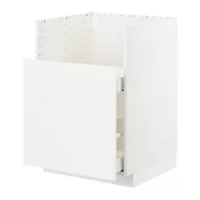 kabinet dasar u wastafel TALLSJÖN, putih/Veddinge putih, 60x60 cm