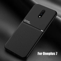 For Oneplus 7 Oneplus 7 Pro Magnetic Soft Cloth Case Soft Silicone Bumper Cover For Oneplus 7T Oneplus 7T Pro