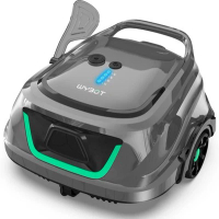 (New Upgraded) WYBOT A1 Cordless Robotic Pool Cleaner, Automatic BlackGreen