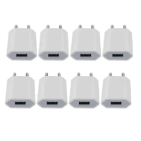 500pcs 50Pcs 5V 1A USB Travel Wall Charger Adapter Charging For Samsung s6 s7 note 2 4 htc lg iphone 13 12 11 Huawei
