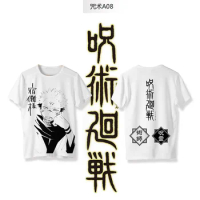 Japanese Jujutsu Kaisen Anime Tshirt Tops Harajuku Summer Graphic Tees Fashion Toge Inumaki Tops Cartoon women T-shirt