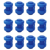 12 Pcs Trampoline Caps 25 mm,Trampoline End Caps for Attaching the Safety Net to the Net Poles of the Trampoline