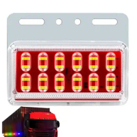 LED Side Lights For Truck 12D large truck LED side light 24V high brightness tire light Waterproof Light For Trailer Truck