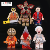 Mô Hình Zombie, Đồ Chơi Halloween, Búp Bê Quái Vật Zombie, Đầu Tam Giác, Thích Hợp Cho Bé Trai, Khối
