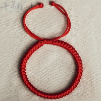虎年本命年紅繩手鏈女款編織金剛結開運手繩男護身符情侶飾品禮物