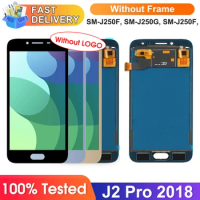 J250 Display Screen, for Samsung Galaxy J2 Pro 2018 J250 j250M LCD Display Touch Screen Digitizer Assembly Replacement