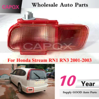 CAPQX New Rear Bumper Light Foglight For Honda Stream RN1 RN3 2001-2003 Reverse Lamp Foglamp Brake Light Reflector Light