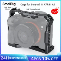 SmallRig DSLR for Sony A73 A7M3 A7R3 Light Camera Cage for Sony A7III A7R III A9 Camera Rig with Col