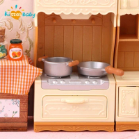 1:12 Dollhouse Miniature Cooking Ware Milk Pot Instant Noodle Pot Soup Pot Kitchen Model Decor Toy Doll House Accessories