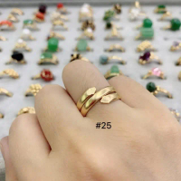 PIA US GOLD 10K SNAKE RING HYPOALLERGENIC HANDMADE