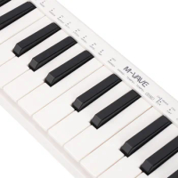 M-VAVE SMK-25mini MIDI Keyboard MIDI Controller with Wireless Function 25-Key MIDI Control Keyboard USB with 25 Sensitive Keys