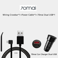 70 Mai A200 สายชาร์จสําหรับ 70Mai 4K A800S 70Mai A500S 70Mai 1S D06 D07 D10 M300 70Mai สาย Micro USB
