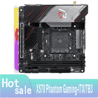 NEW X570 Phantom Gaming-ITX X570 Phantom Gaming-ITX/TB3 Motherboard Socket AM4 Original Desktop PCI-E 4.0 Mainboard