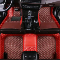For Toyota Camry XV50 2017 2016 2015 2014 2013 2012 Car Floor Mats Accessories Leather Carpets Auto Interior Styling Protect