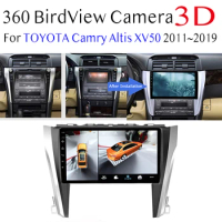 For TOYOTA Camry Altis XV50 2011~2019 Car Multimedia GPS Radio Navigation NAVI Player Integrated CarPlay 360 BirdView 3D