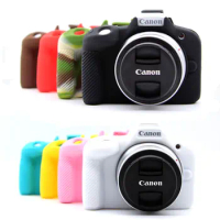 Silicone Camera Cover for Canon R50 Protective Dustproof Case Soft Camera Bag Anti-slip Frosted Silicone Skin for EOS R50