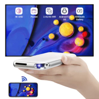 Pocket Smart Mini LED Android 4k Proyector with Wifi video projector as home theater projectors
