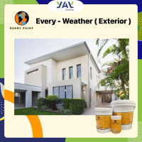 New product 1L & 5L EVERY-Weather Exterior Wall Paint Emulsion Water Based Paint (Exterior Wall)