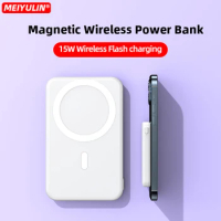 Magnetic Power Bank 10000mAh Wireless Charger External Battery 15W Fast Charging Mini Powerbank For iPhone 13 12 Xiaomi Samsung