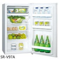 SANLUX台灣三洋【SR-V97A】97公升單門變頻冰箱(含標準安裝)