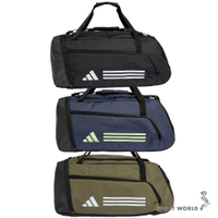 Adidas 旅行袋 健身 訓練 51L 黑/藍/綠【運動世界】IP9863/IR9820/IZ1918