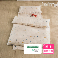 【絲薇諾】MIT 60支LF天絲™萊賽爾-冬夏兩用兒童睡袋 TENCL(多款任選)