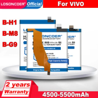 LOSONCOER 4500-5500mAh B-H1 B-M8 B-G9 Battery For VIVO NEX 3 3S NEX3 5G V1924A V1924T 1913 /V17 Pro /IQOO Neo 3 Z1 Phone Battery