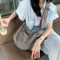 【LEEHER】女生/包包/帆布包/大容量托特包/帆布托特包/大學生斜背包/帆布大包包/束口斜背包/男